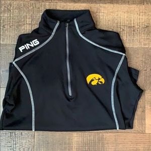 Iowa Hawkeyes Golf quarter-zip
